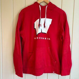 Wisconsin Badgers Fanatics Defender Men's Pullover Hoodie M